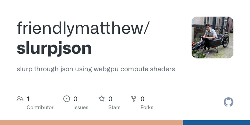 Parallel JSON parsing on the GPU with compute shaders
