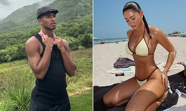 Jude Bellingham enjoys a hiking trip in Hawaii before hitting the beach with his girlfriend after scoring seven World Cup goals