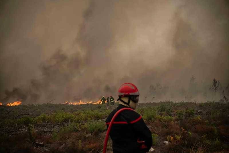 France, Spain battle wildfires as more than 250,000 people are forced to flee homes