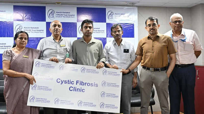 Kanchi Kamakoti CHILDS Trust Hospital launchesclinic for cystic fibrosis