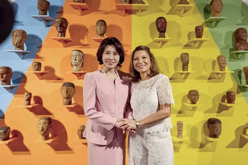 Korea, Brazil's first ladies bond over Korean wave