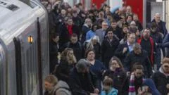 The 10 busiest commuter trains in England and Wales revealed