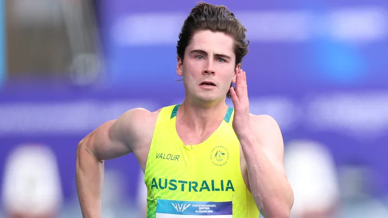 Aussie Rohan Browning clips 'unfair' 100m surprise sprung on sprinters