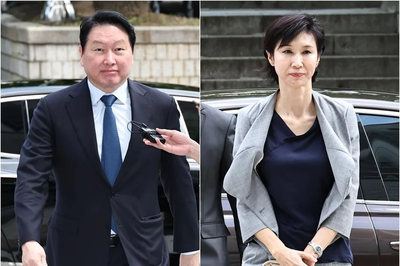 SK chairman ordered to pay ex-wife $680 mil. in property division retrial