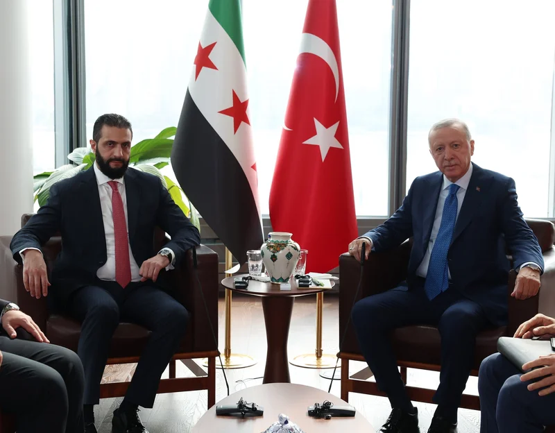 Syria's al-Sharaa hails Erdoğan's role in lifting US sanctions