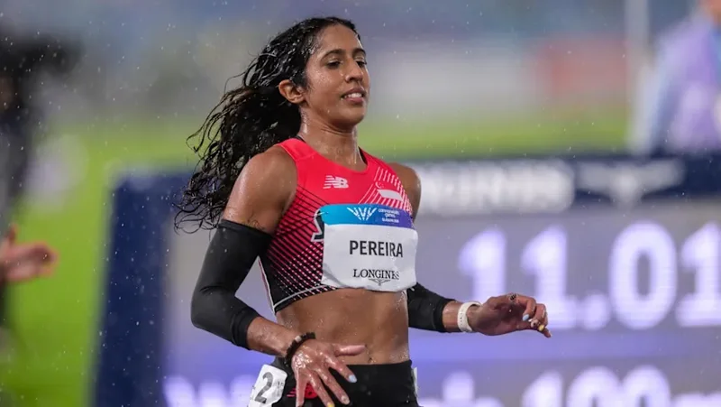 No 100m final berth for Shanti Pereira at Commonwealth Games