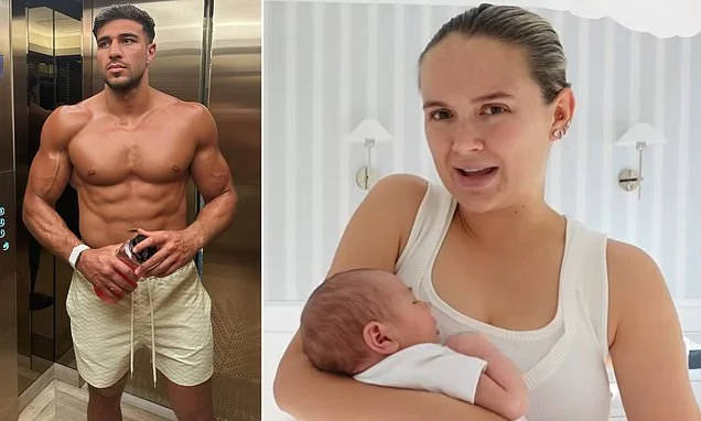 Tommy Fury makes bizarre claim his 'arms doubled in size' after drinking Molly-Mae Hague's breast milk