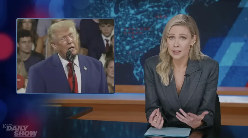 Daily Shows Desi Lydic roasts Trump for moaning about being asked to tackle high prices on his first day as president