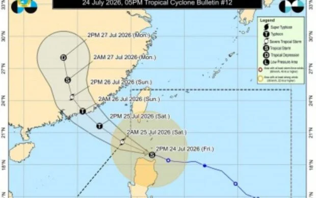 Kiyapo makes landfall over Cagayan