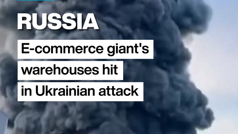 #Ukraine targets Russian #ecommerce giant's warehouses in fourth #attack