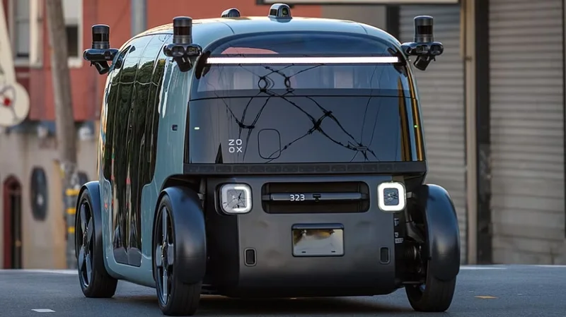 Amazon’s Zoox just won the first US OK to charge for rides in a no-wheel robotaxi