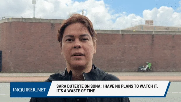 WATCH: Duterte dismisses Marcos' fifth Sona as 'waste of time'