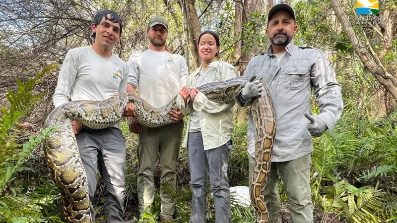 Florida’s python hunt used 3M camera photos and found only four snakes
