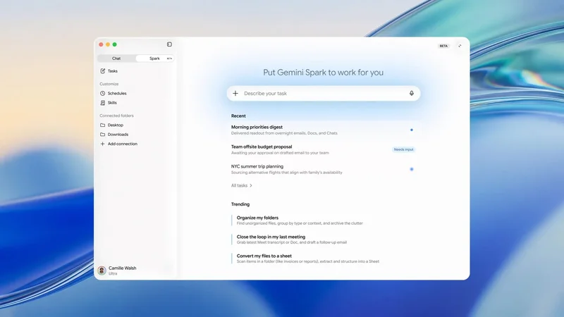 Gemini Spark rolling out to Google AI Pro users in the US