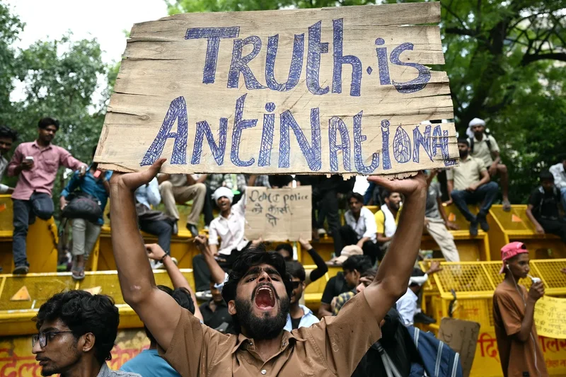 India ‘cockroach’ protest live: Modi breaks silence on Gen Z movement as demonstrators defy police crackdown