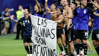 Falklands banner backlash: Do Argentina stars face a Premier League ban?
