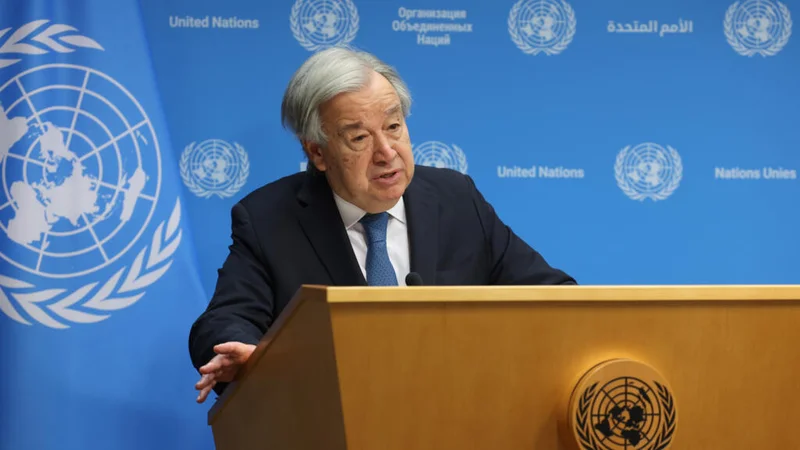 Guterres arrives in Syria for first UN secretary-general visit since before civil war