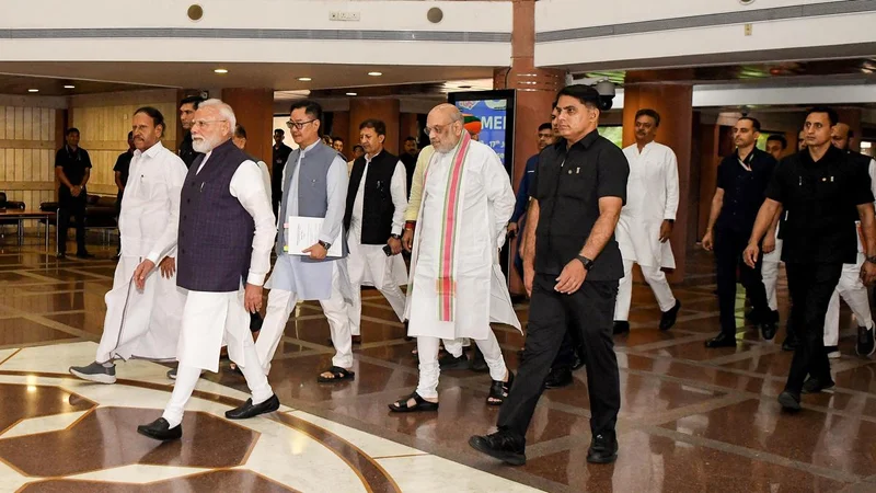 NCPI MPs attend their first NDA Parliamentary party meet