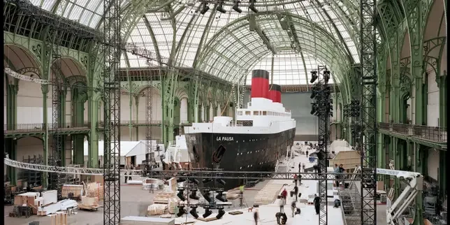Chanel's XXL cruise ship in May 2018