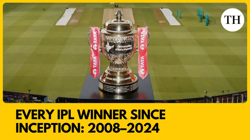 Watch | Every IPL winner since inception: 2008–2024