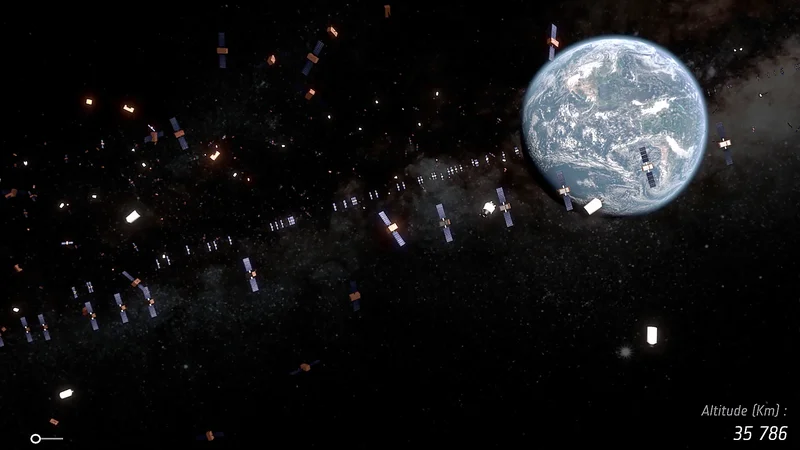 Astronomers Use "Blind Stacking" to Uncover Invisible Space Junk Threatening Geosynchronous Orbit