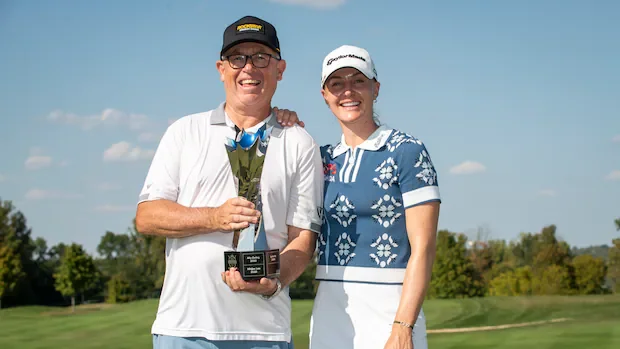 Golfer Charley Hull slammed online over lottery prank on her caddie