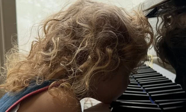Sienna Miller's fiancé Oli Green shares rare snap of their daughter, two, and stunning shot of the actress - two months after welcoming their second child