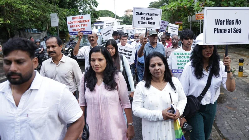 Mariners, families seek protection amid West Asia conflict