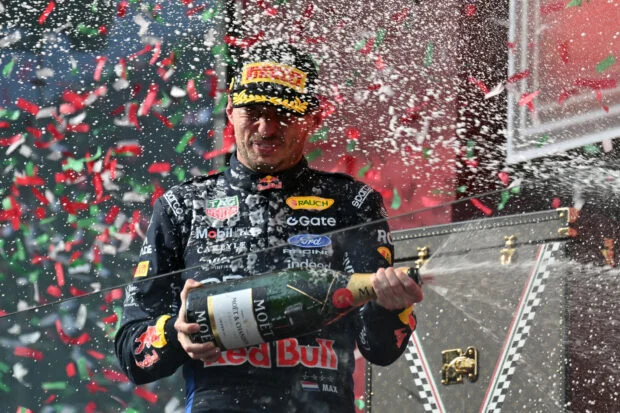 F1: Max Verstappen grumbles as he roars to second in 'undriveable' car