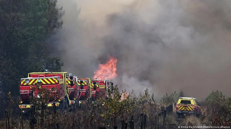 Heat wave threatens to worsen France, Spain wildfires