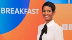 Naga Munchetty to leave BBC One's Breakfast after 17 years
