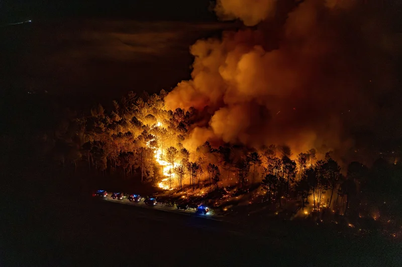 France’s burning summer: Forests in flames, a nation in question