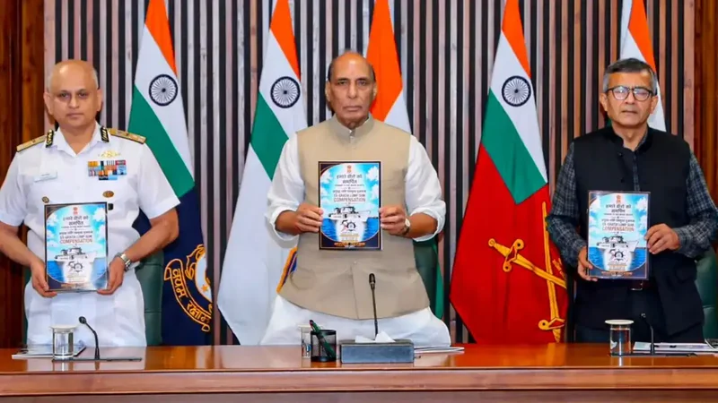 Defence minister Rajnath Singh unveils key policy reforms in Indian Coast Guard