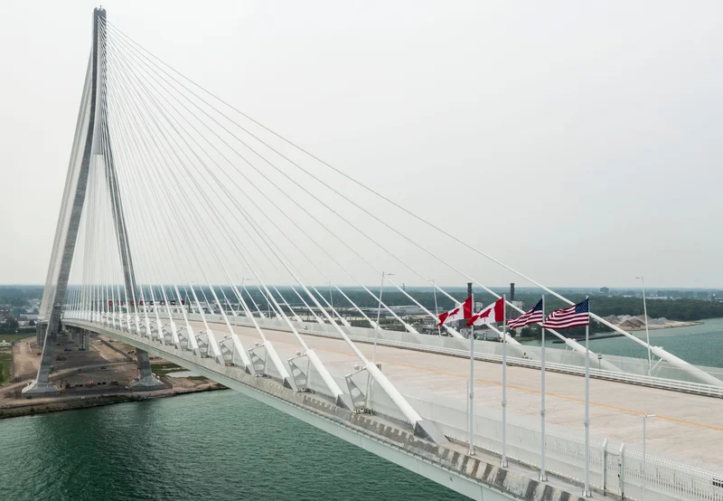 New Canada-US bridge opens, strengthening key trade corridor