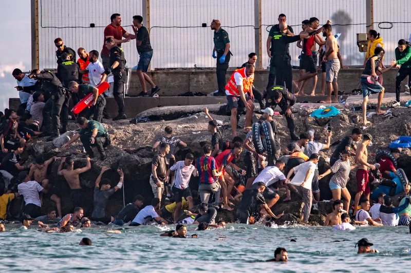 60K migrants enter Spain’s Ceuta as military response leaves 34 dead