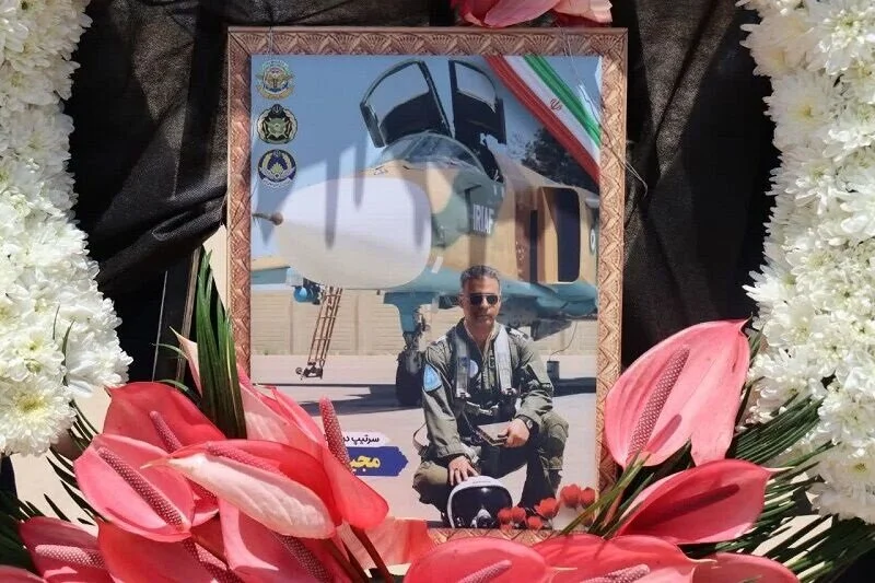 Martyred Iranian Air Force pilot laid to rest in Shiraz
