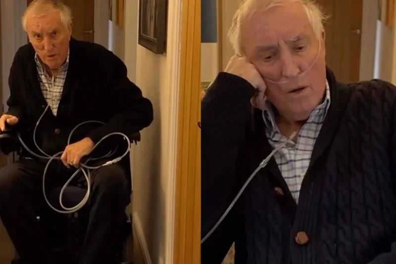 Johnnie Walker’s widow shares emotional video of late BBC DJ as she praises Andy Burnham on social care plans