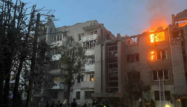 Russian missile attack damages apartment buildings in Lviv, six reportedly injured