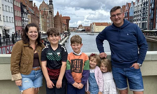 Family of six ditch the UK and move to Poland where their bills are cheaper and they can have dinners out for just £12
