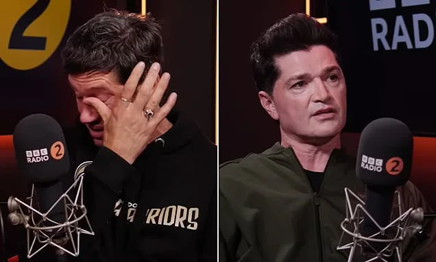 Vernon Kay breaks down in tears as The Script's Danny O'Donoghue speaks about bandmate Mark Sheehan's tragic death