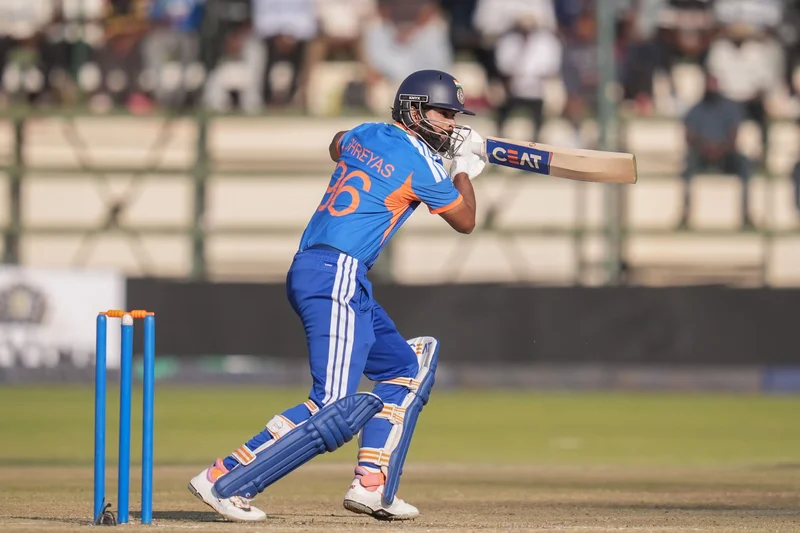 1st T20I: Captain Shreyas Iyer ends winless streak as India crush Zimbabwe