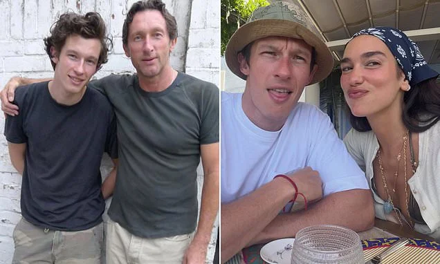 Callum Turner's father attended a DIFFERENT wedding on the day he married Dua Lipa after growing close following years of estrangement