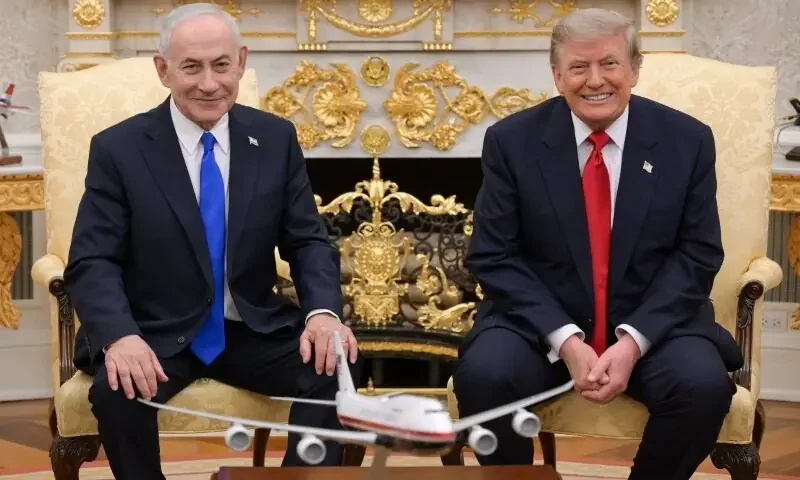 Netanyahu visits White House for first Trump talks during Iran war