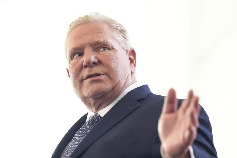Ford escalates fight over Toronto Island airport, threatens support for rail project