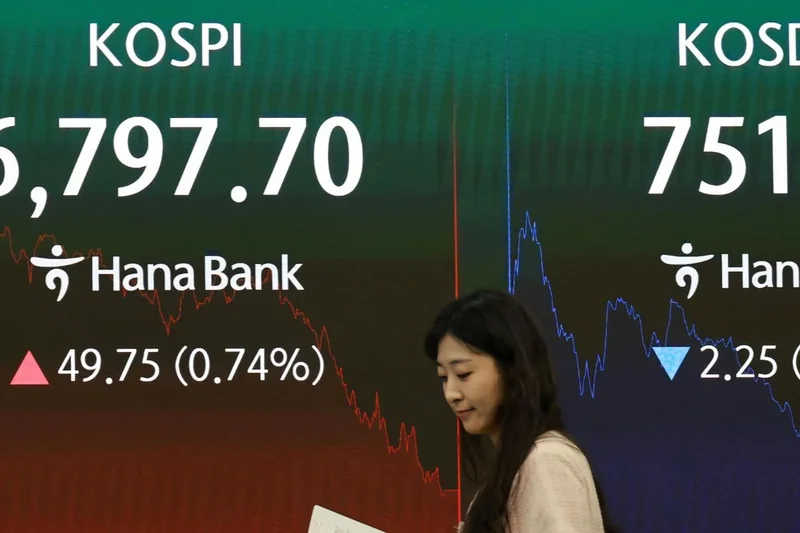 KOSPI fails to reclaim 7,000 as 5% intraday surge fades