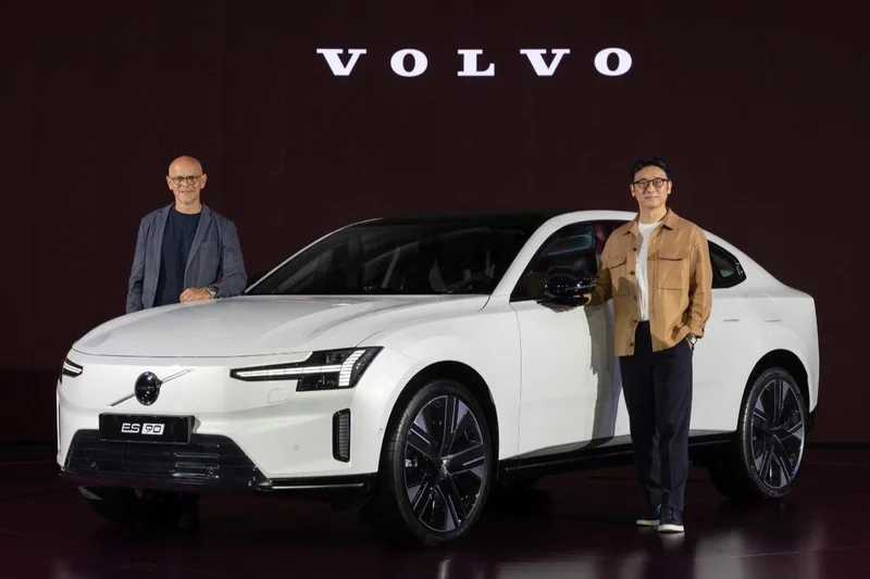 Volvo Car Korea unveils ES90 flagship all-electric sedan