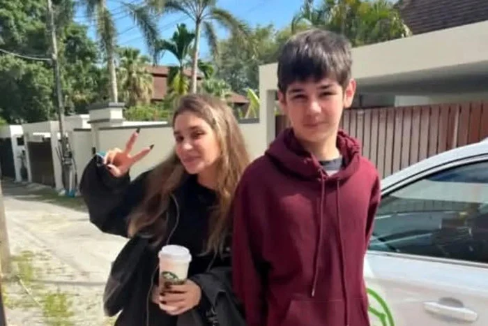 Two men arrested in hunt for young Russian siblings
