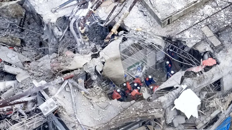 Death toll rises to 18 as rescuers comb through quake rubble in southwestern Japan