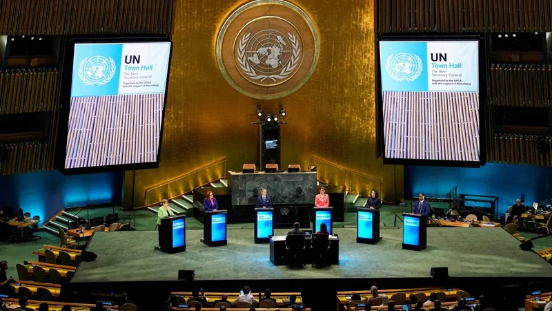 UN leader candidates pitch visions to save world body in crisis